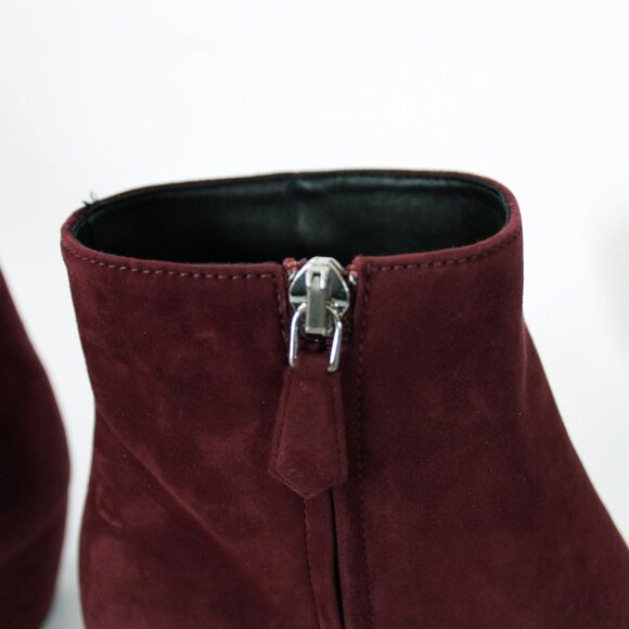 NEW Prada Suede Ankle Boots 36.5 | Work, Date Night & Elegant Fall Looks - Picture 13 of 16